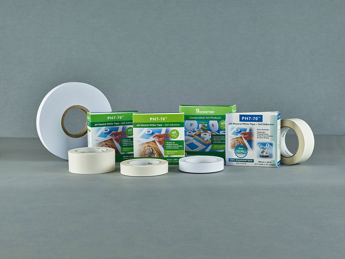 Paper Tape 2 for Masking / Labelling 1 Roll 50mm x 50m - Everything Audio
