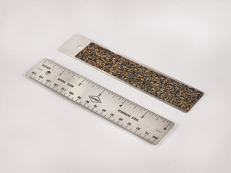 Gaebel Cork-Backed Rulers